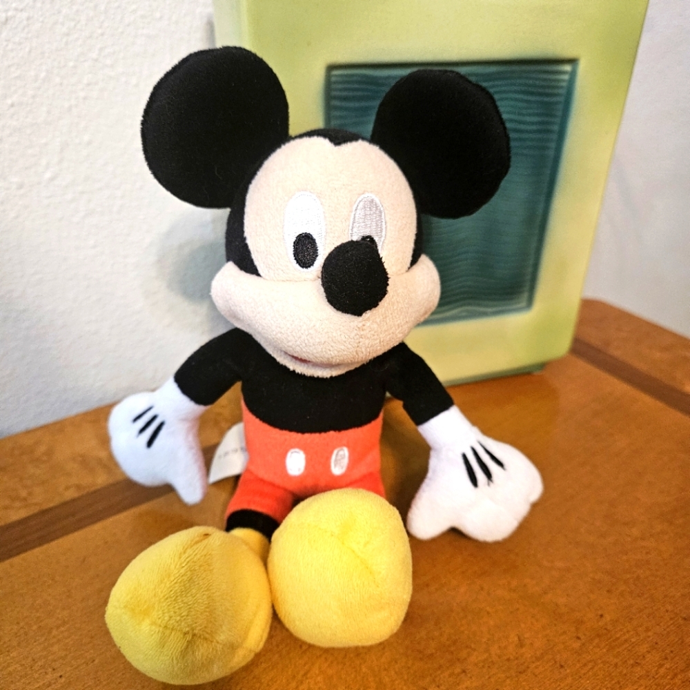 Disney Mickey Mouse Plush 9" NWOT